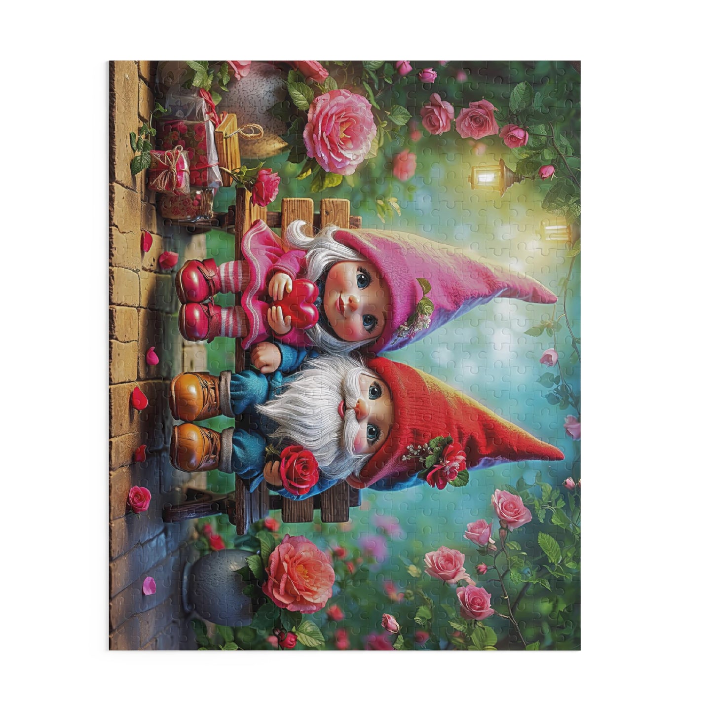 Piece Together the Whimsy Garden of Enchantment Puzzle (120, 252, 500-Piece)