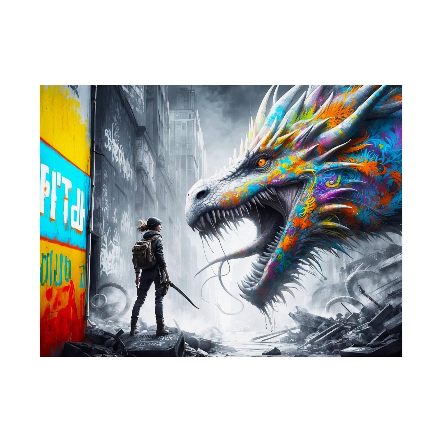 Chroma's Awakening Matte Horizontal Posters