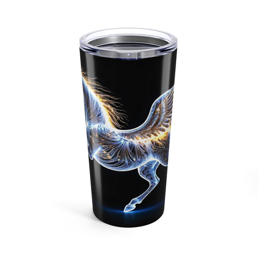 Ethereal Threads: The Celestial Pegasus Tumbler 20oz