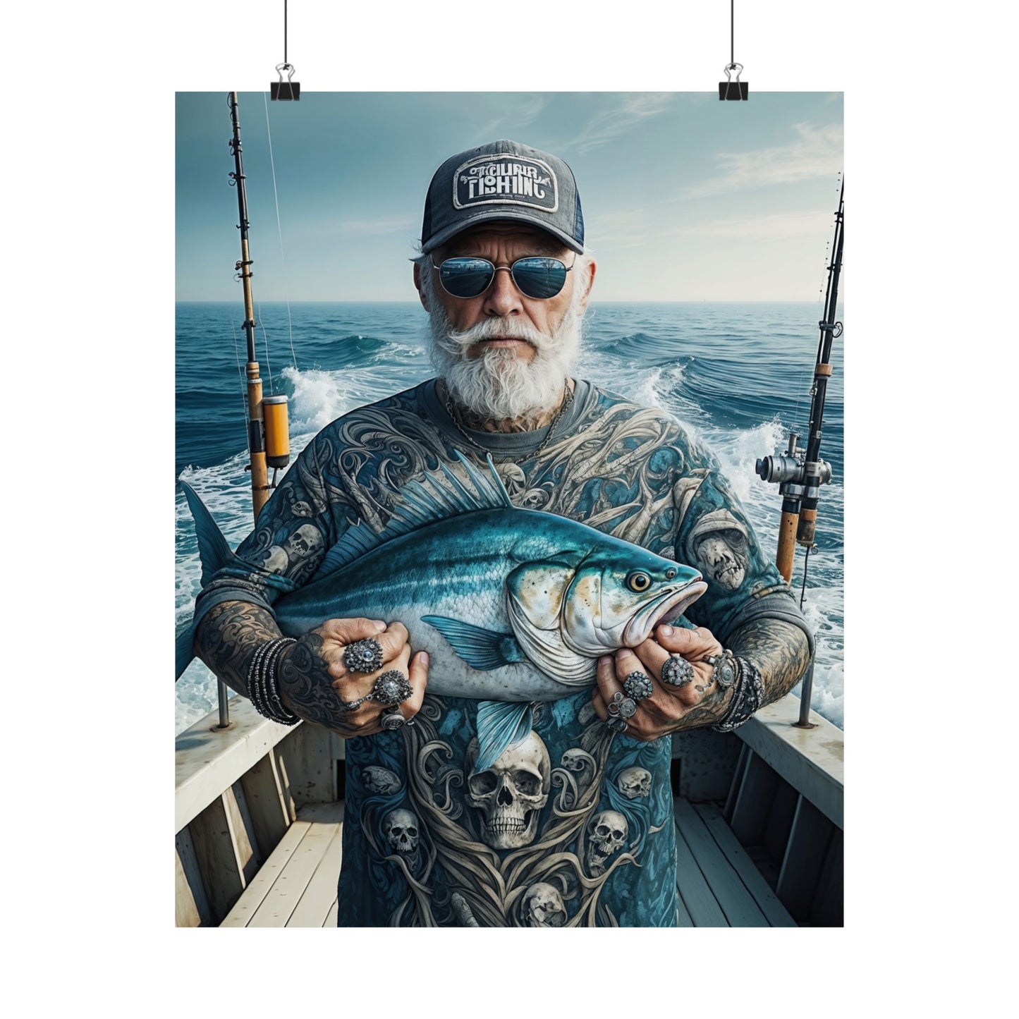 The Fisherman's Legacy Matte Vertical Posters