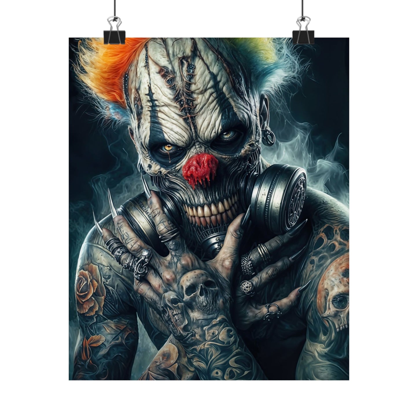 The Jester of Ruin Matte Vertical Posters