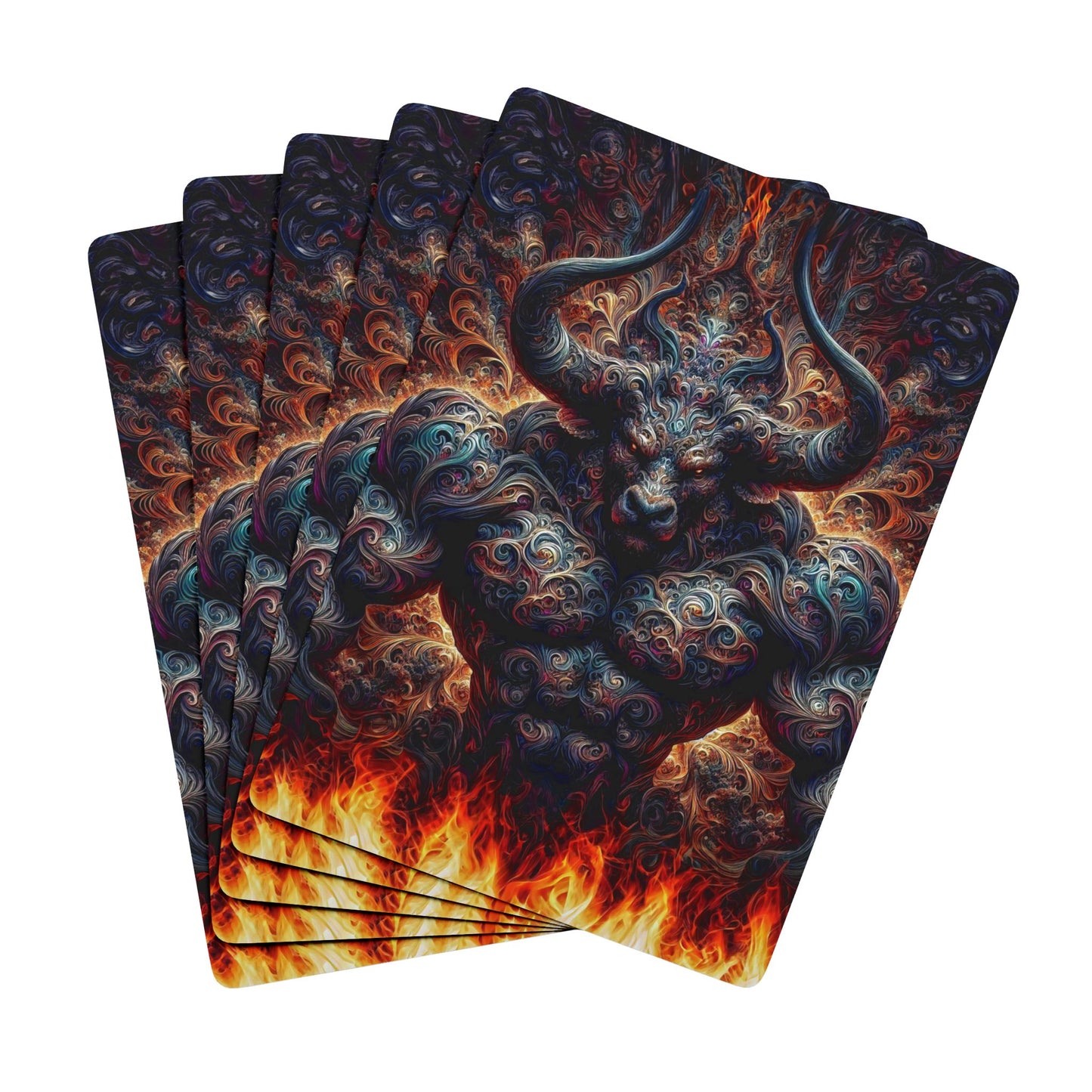 Realm of Shadows: Fantasy Art Custom Poker Cards