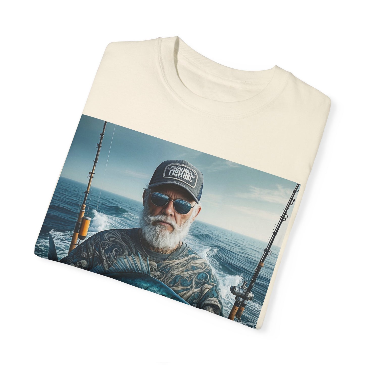 Unisex Garment-Dyed T-shirt: Embrace the Spirit of the Sea