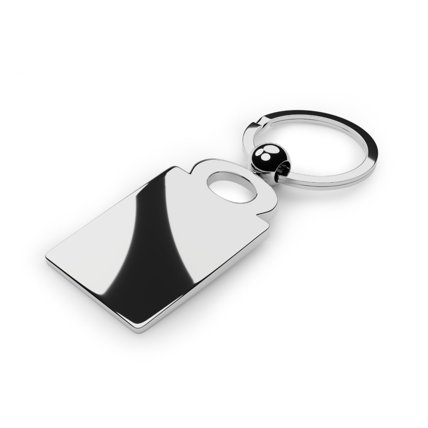 Nature's Embrace Rectangle Photo Keyring