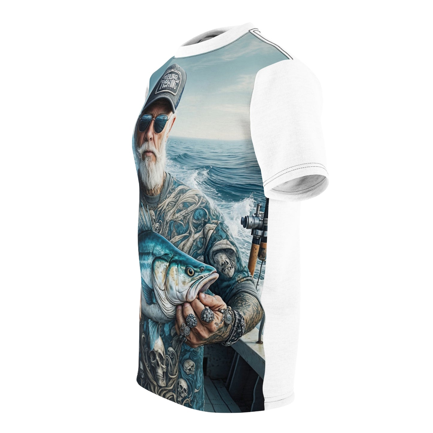 The Fisherman's Legacy Edition Unisex Cut & Sew Tee (AOP)