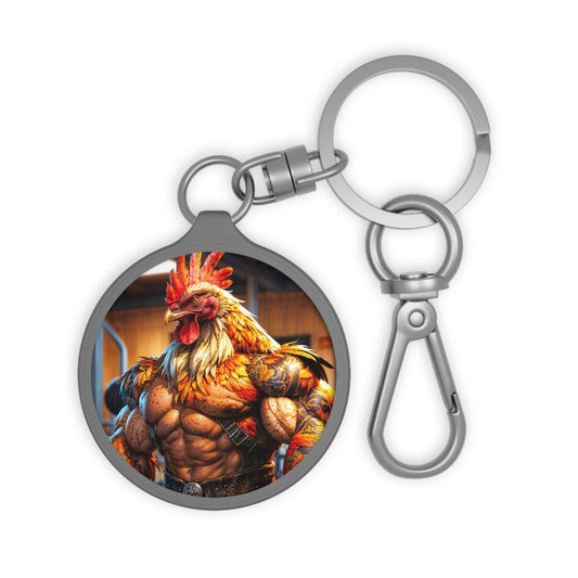 The Iron Plume Keyring Tag