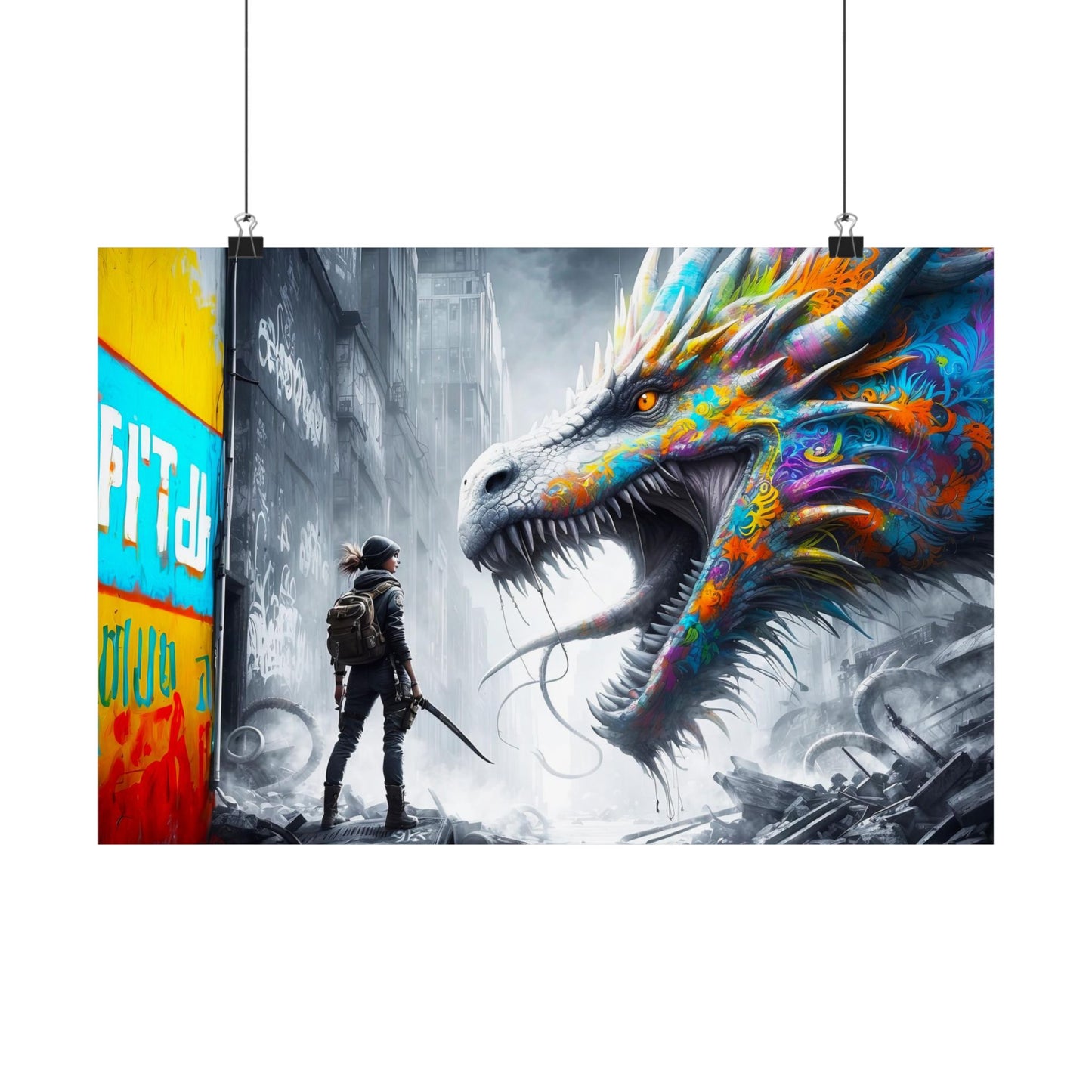 Chroma's Awakening Matte Horizontal Posters