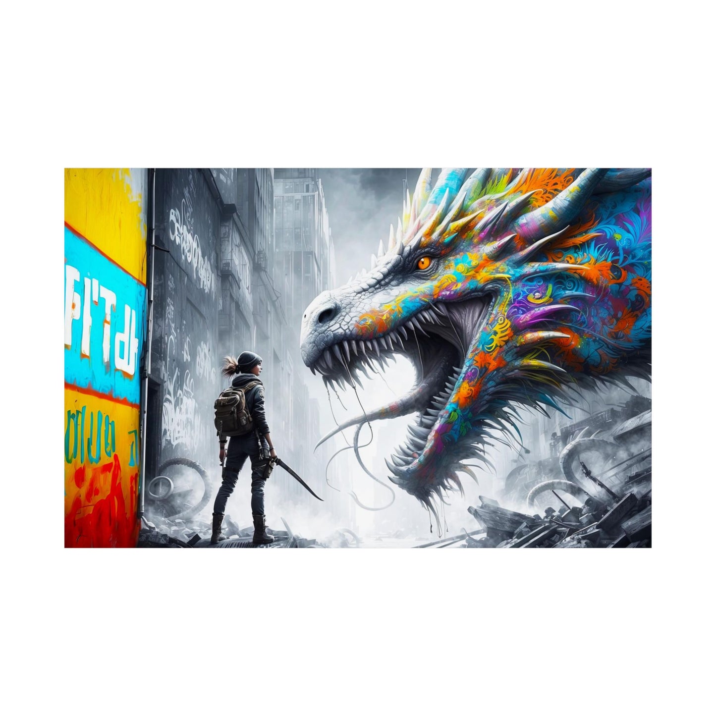 Chroma's Awakening Matte Horizontal Posters