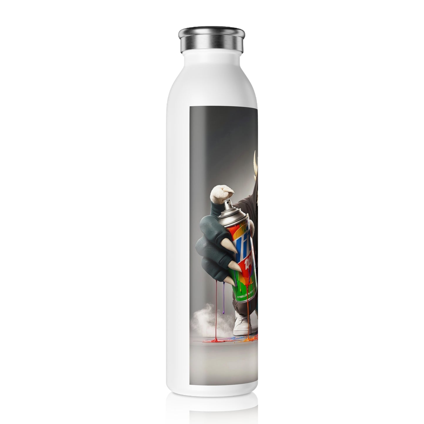 The Dragon's Canvas Slim Water Bottle