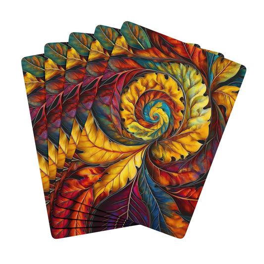 Autumn Symphony Custom Poker Cards