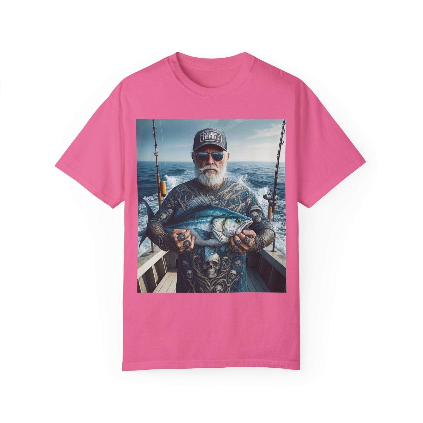 Unisex Garment-Dyed T-shirt: Embrace the Spirit of the Sea