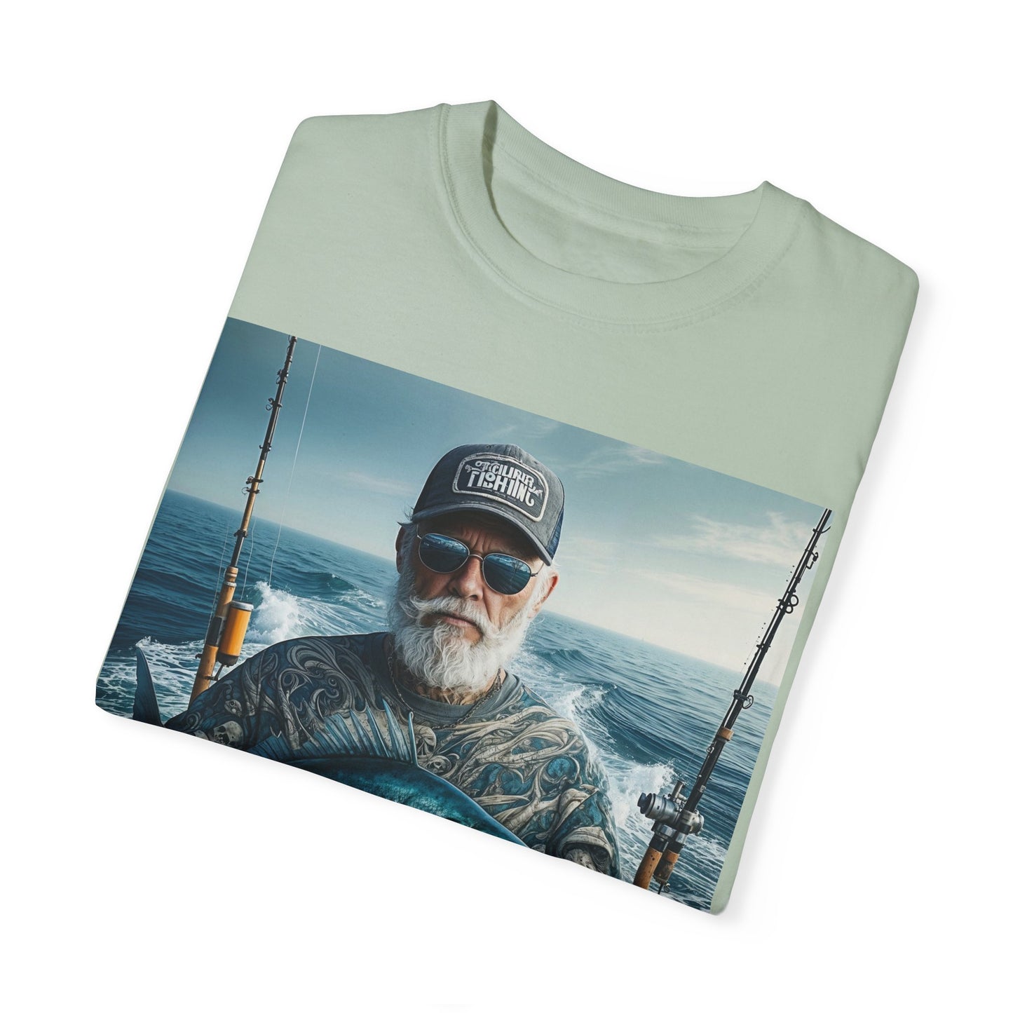 Unisex Garment-Dyed T-shirt: Embrace the Spirit of the Sea