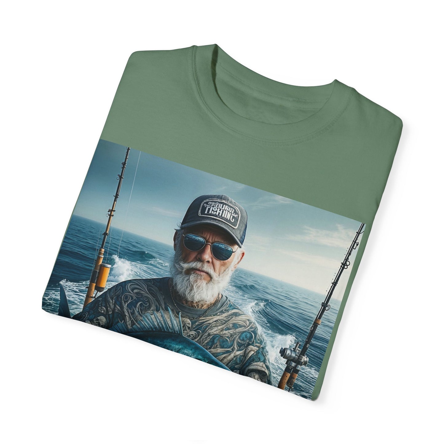 Unisex Garment-Dyed T-shirt: Embrace the Spirit of the Sea