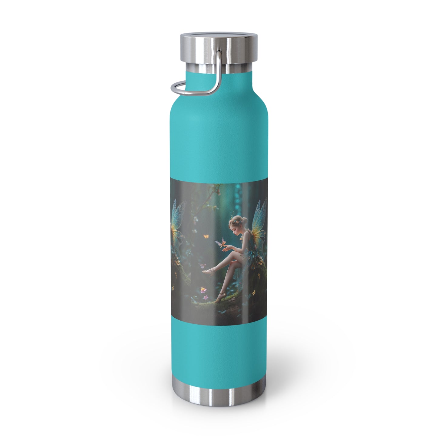 Whispers of the Enchanted Glen Copper Vacuum Insulated Bottle, 22oz