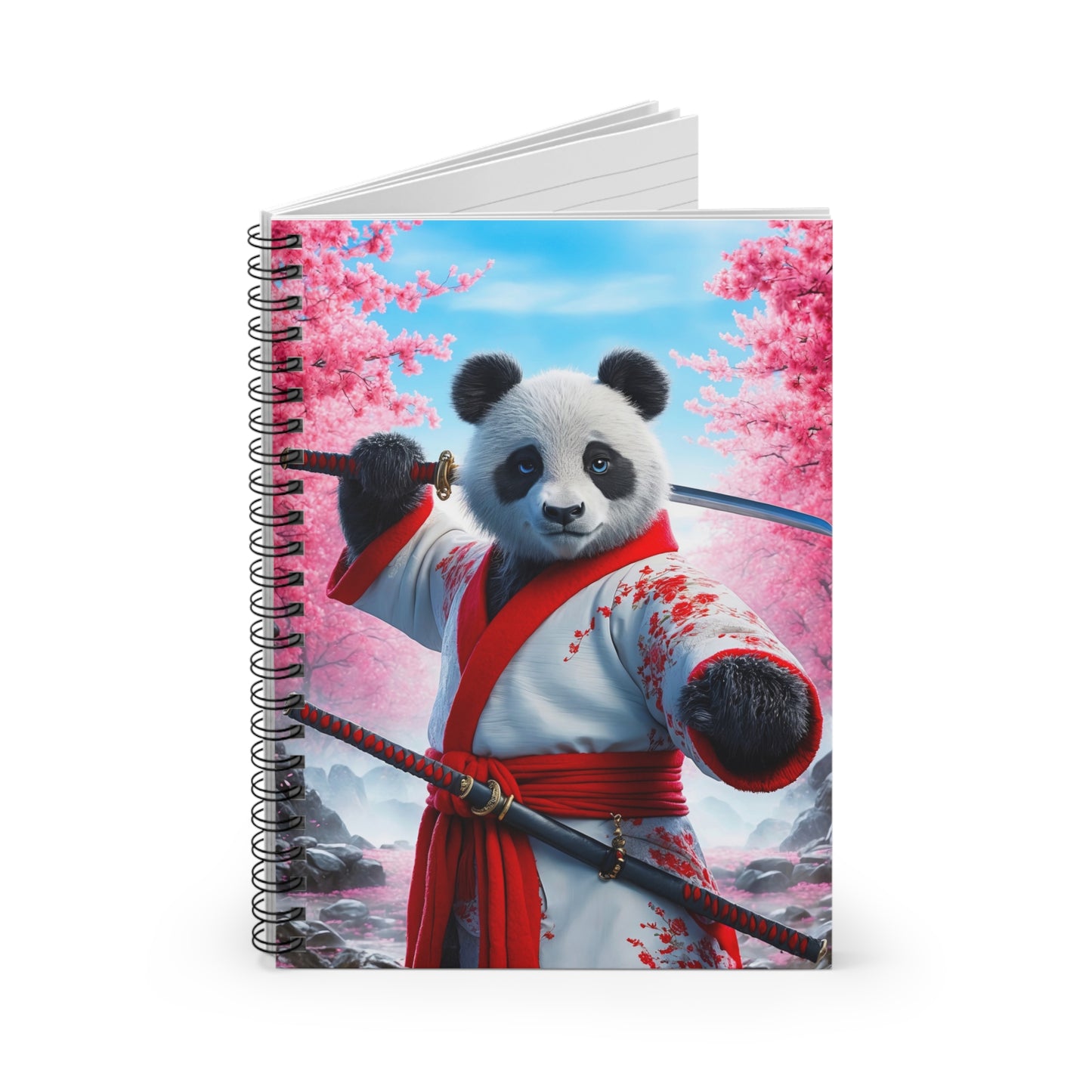 The Last Sakura Warrior Spiral Notebook - Ruled Line