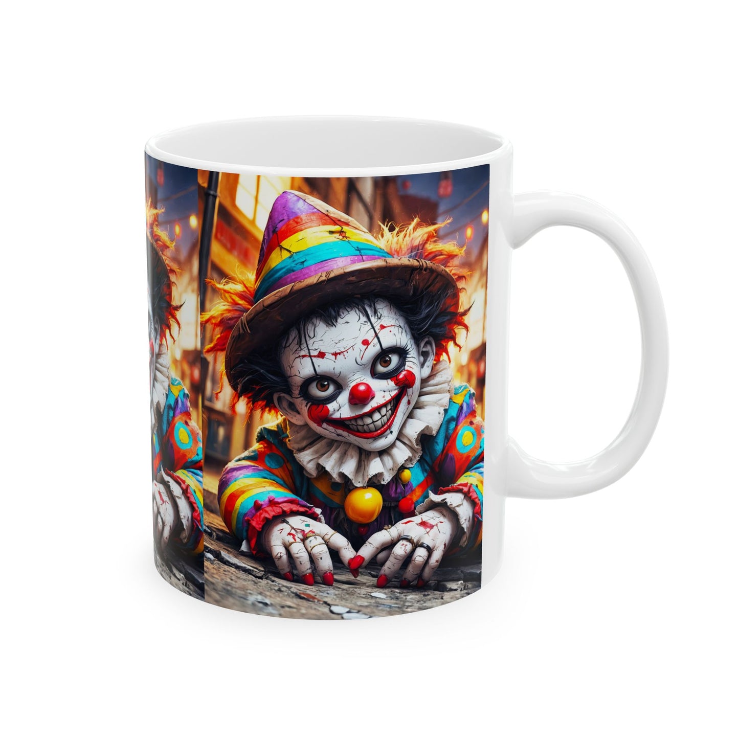 Grim Grins Ceramic Mug, (11oz, 15oz)