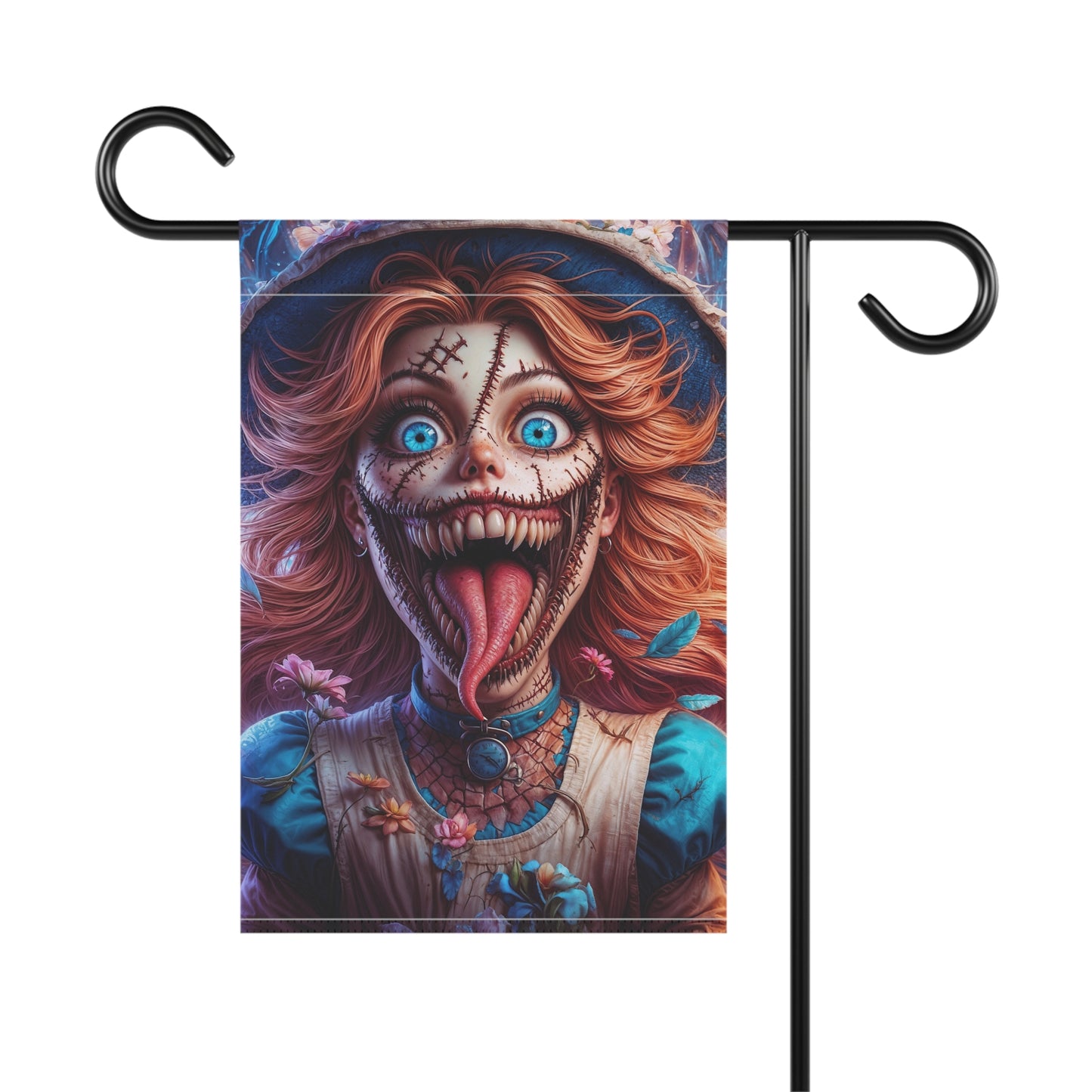 The Laughter of Lilith" Garden & House Banner - Enchant Your Space