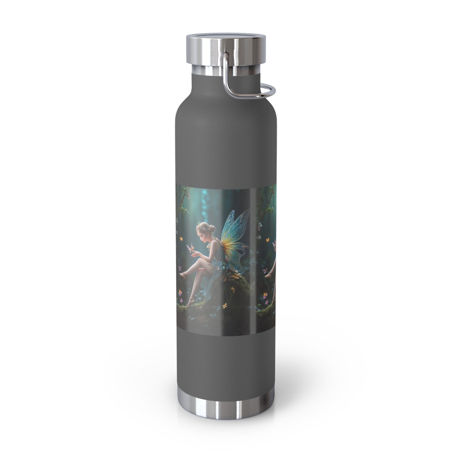 Whispers of the Enchanted Glen Copper Vacuum Insulated Bottle, 22oz