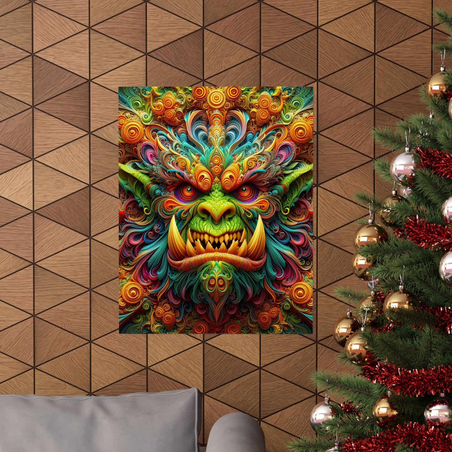 Enchanting Orc: Mythical Majesty Matte Vertical Posters