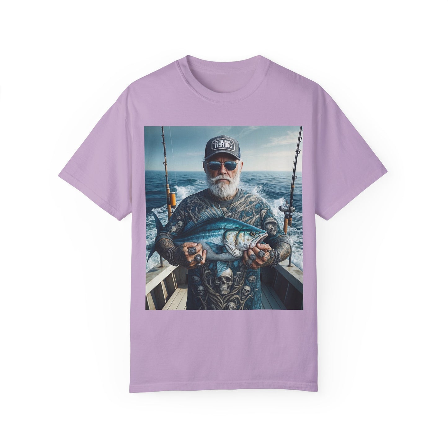 Unisex Garment-Dyed T-shirt: Embrace the Spirit of the Sea