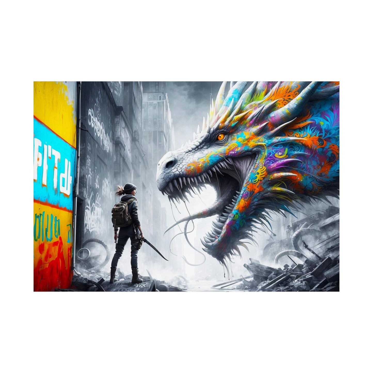 Chroma's Awakening Matte Horizontal Posters