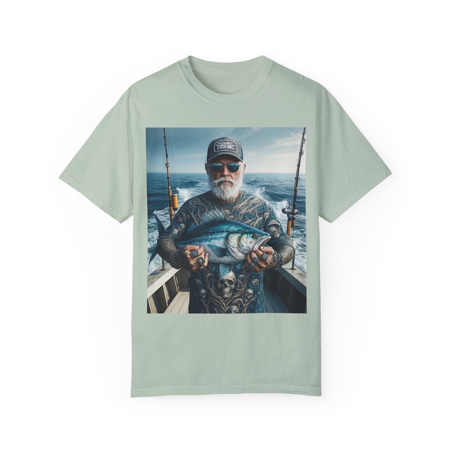 Unisex Garment-Dyed T-shirt: Embrace the Spirit of the Sea