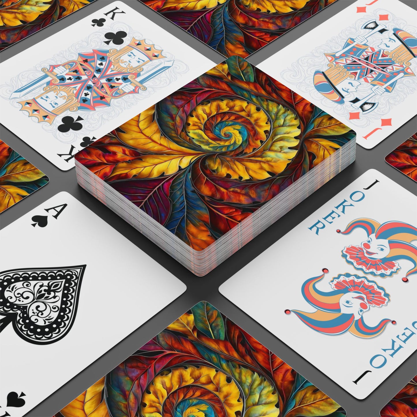 Autumn Symphony Custom Poker Cards