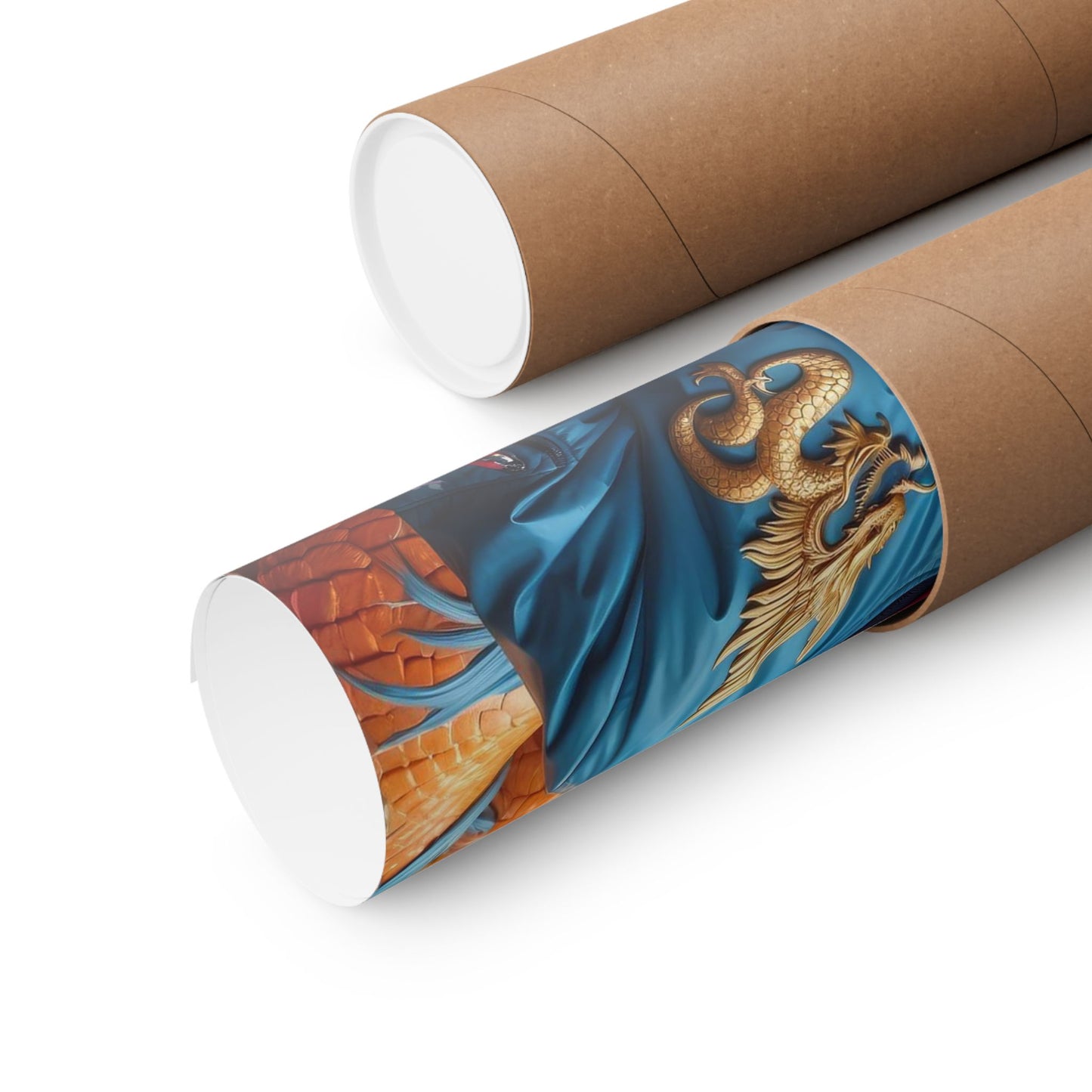 Dragon's Veil Matte Vertical Posters