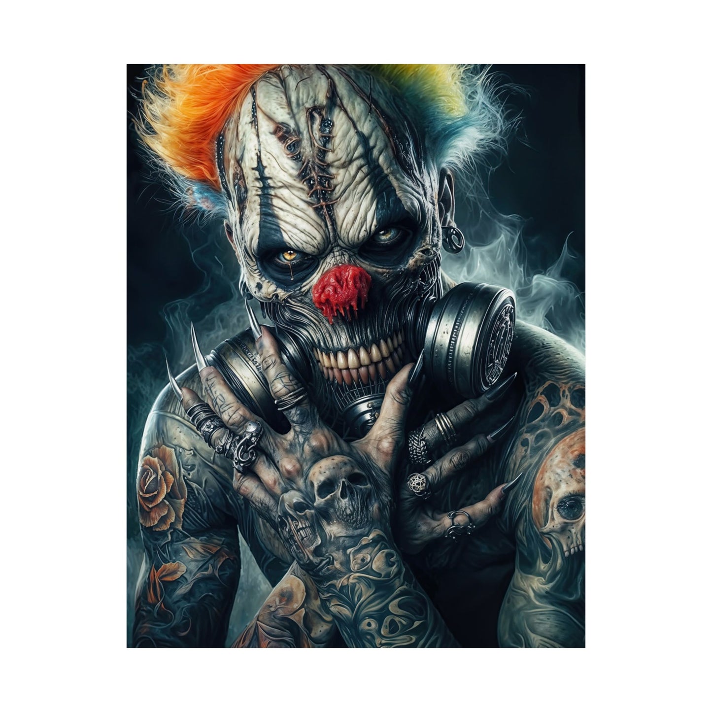 The Jester of Ruin Matte Vertical Posters