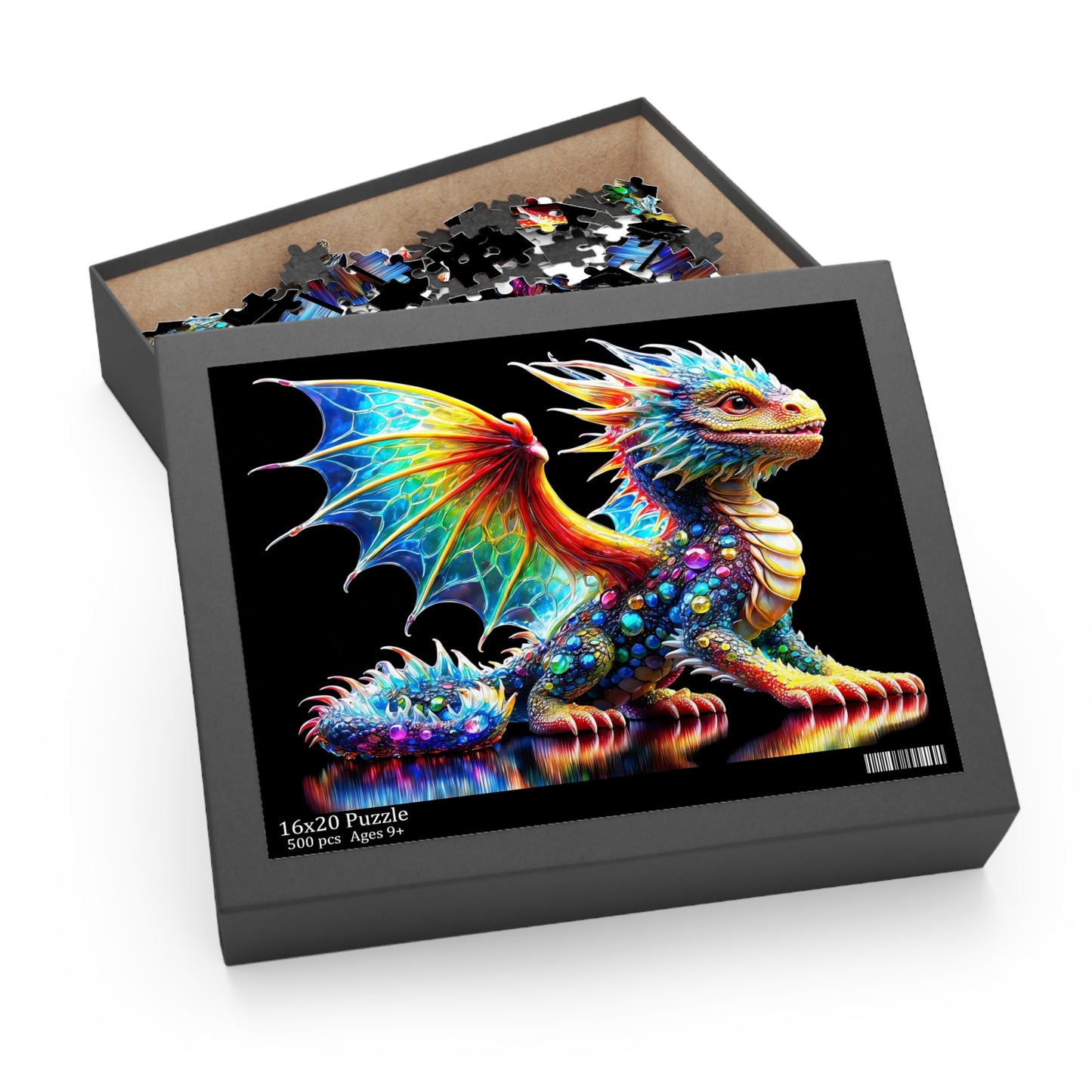 Enchanting Dragonscape Puzzle (120, 252, 500-Piece)