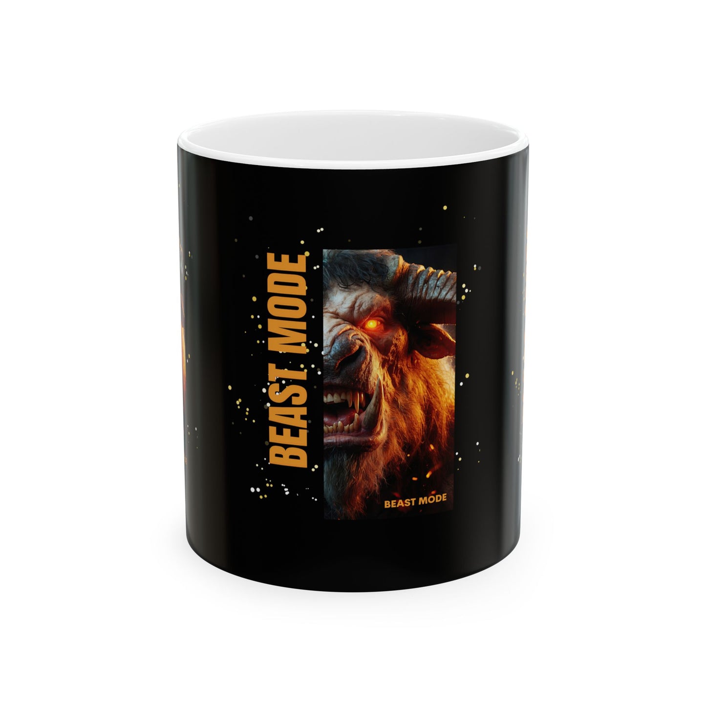 Beast Mode Ceramic Mug, (11oz, 15oz)