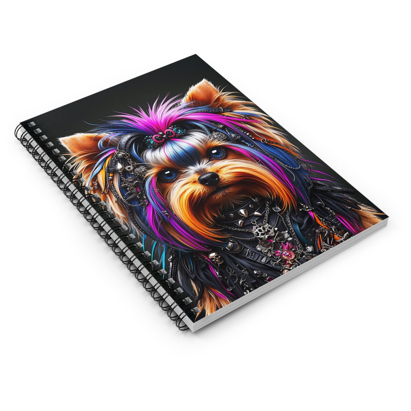 Rebel with a Paw Spiral Notebook - Ruled Line