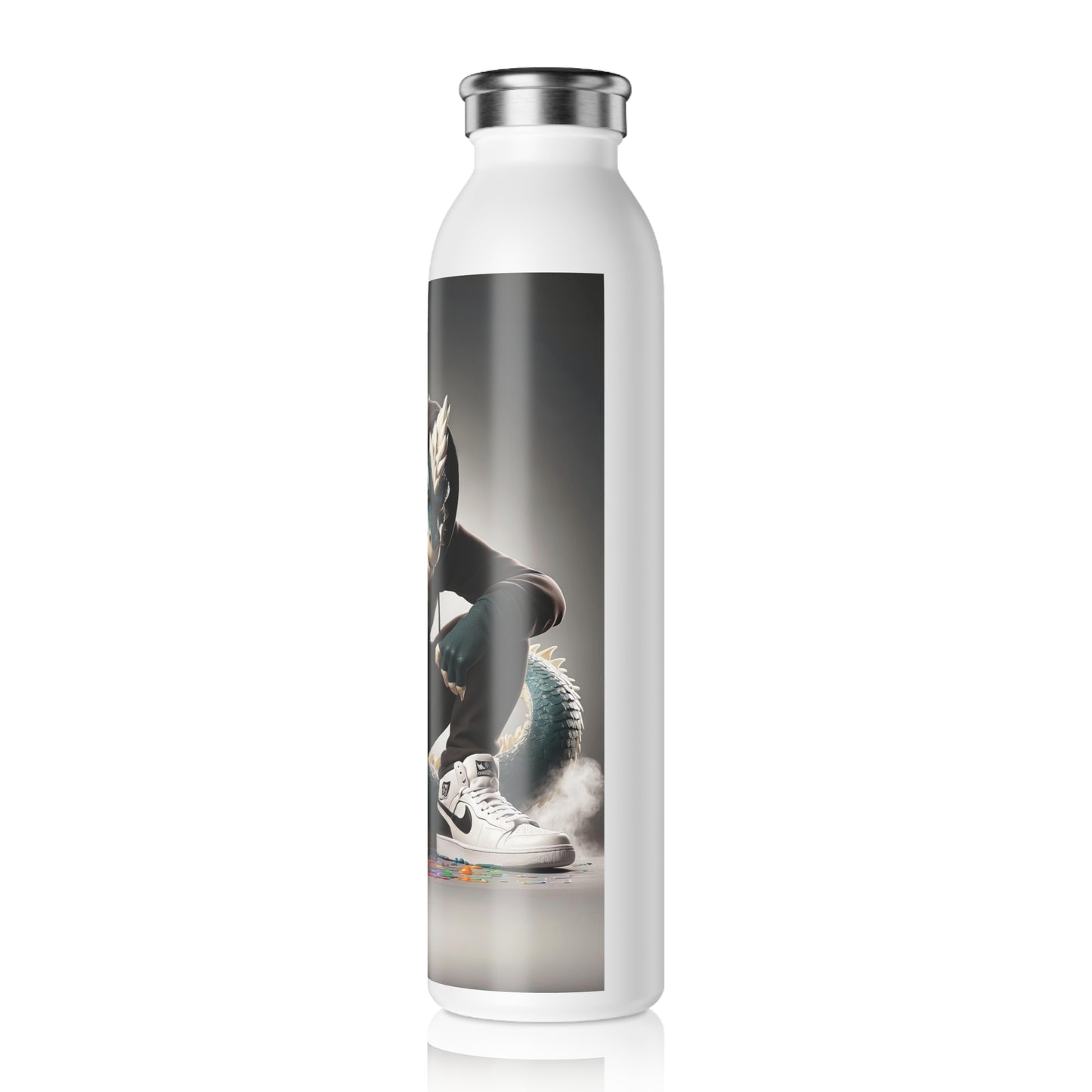 The Dragon's Canvas Slim Water Bottle