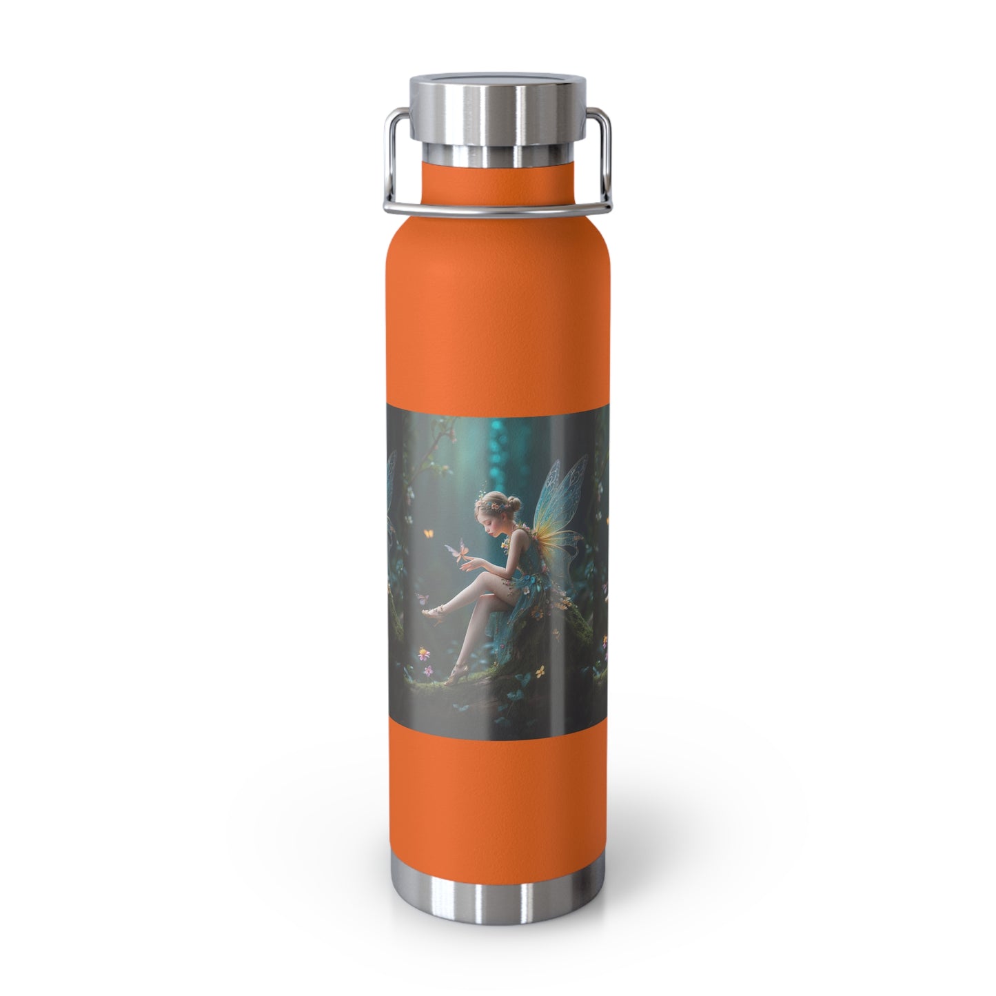 Whispers of the Enchanted Glen Copper Vacuum Insulated Bottle, 22oz