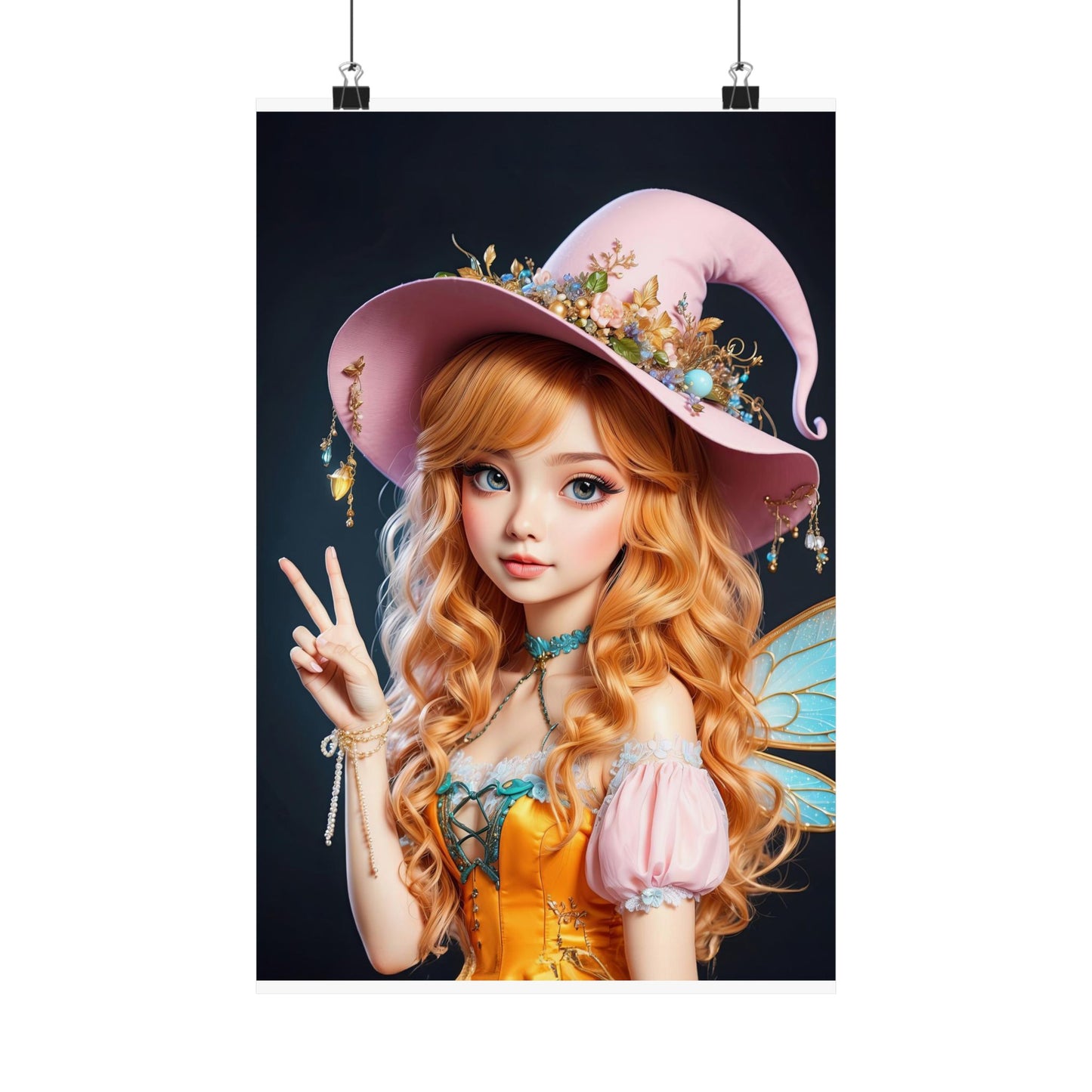 The Peaceful Pixie Matte Vertical Posters