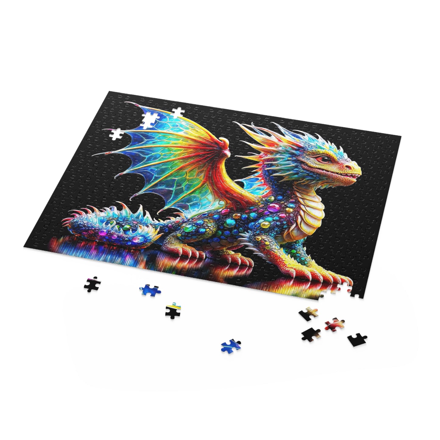 Enchanting Dragonscape Puzzle (120, 252, 500-Piece)