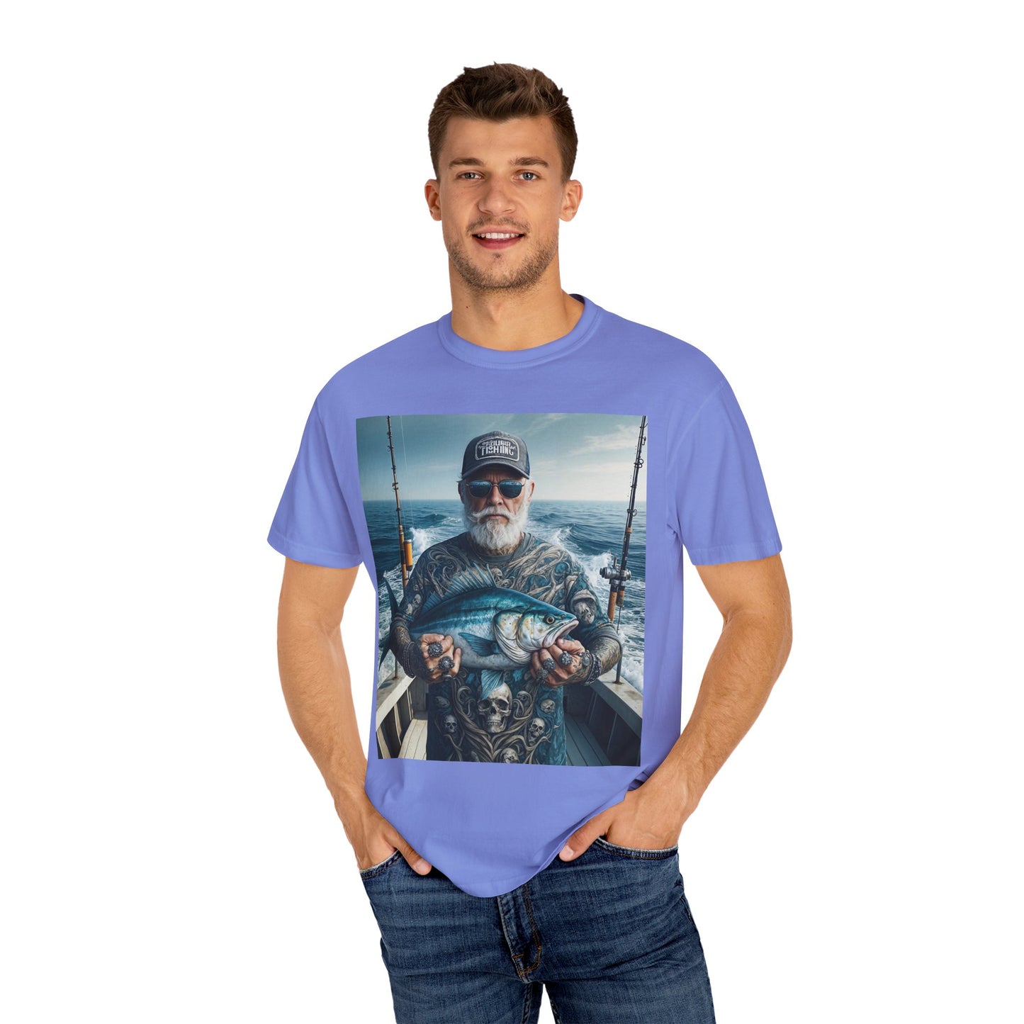 Unisex Garment-Dyed T-shirt: Embrace the Spirit of the Sea