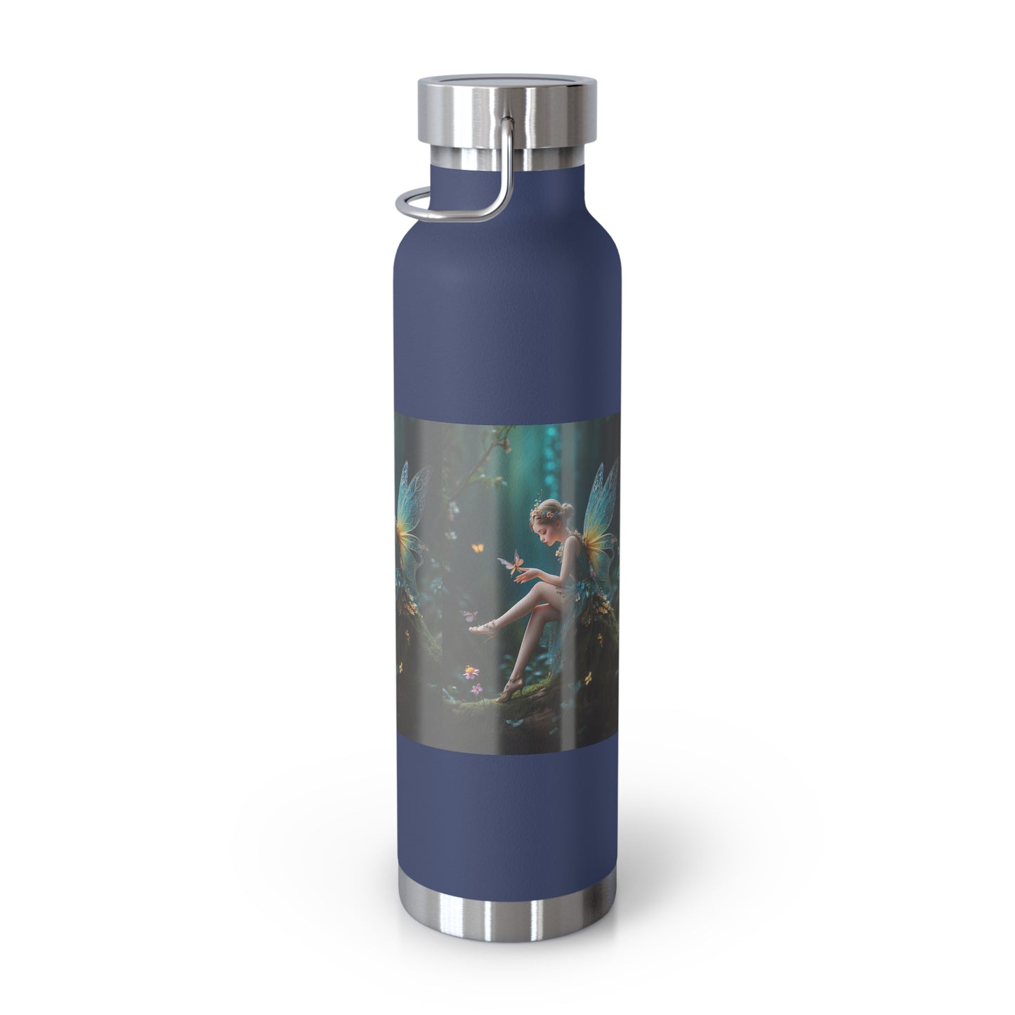 Whispers of the Enchanted Glen Copper Vacuum Insulated Bottle, 22oz