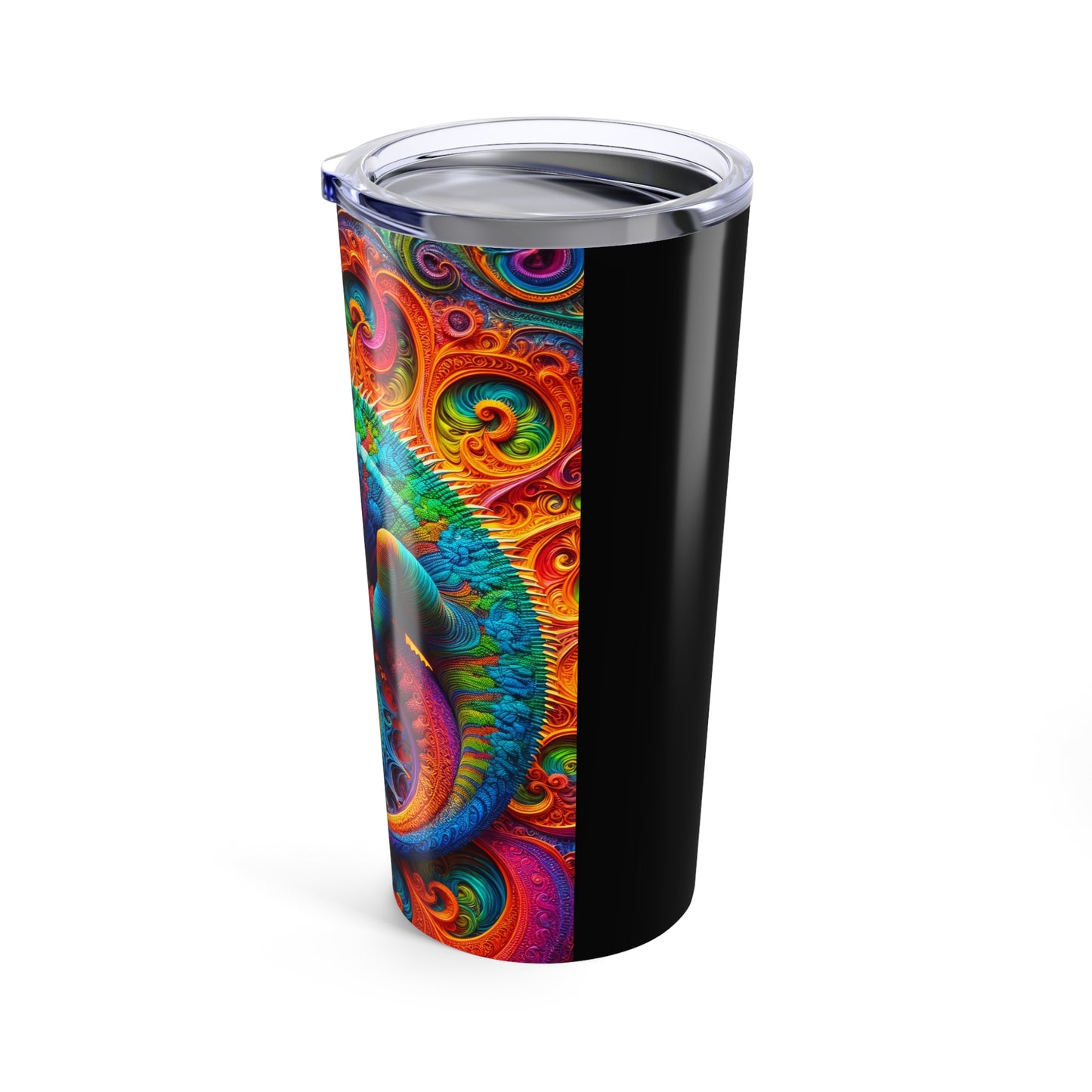 Luminous Fractal Guardian Tumbler 20oz