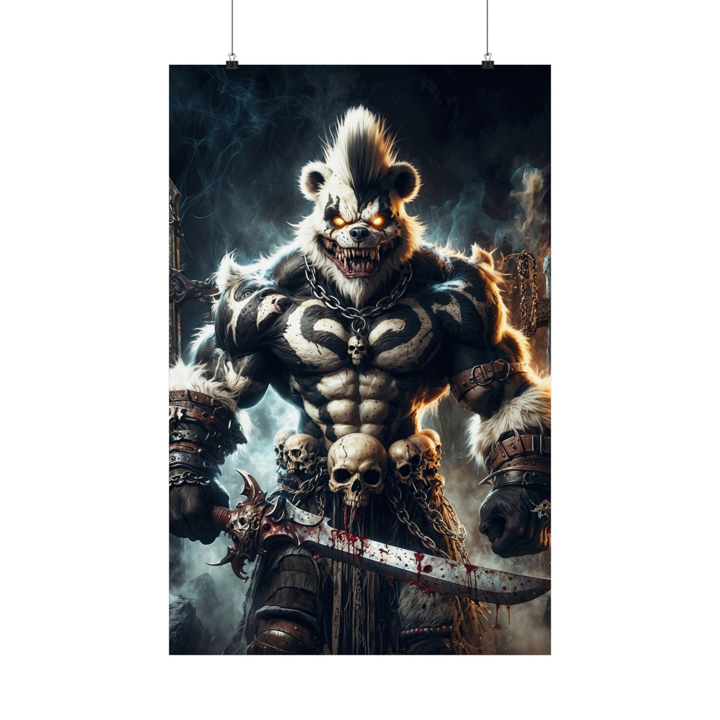 The Wrath of Kurofang  Matte Vertical Posters