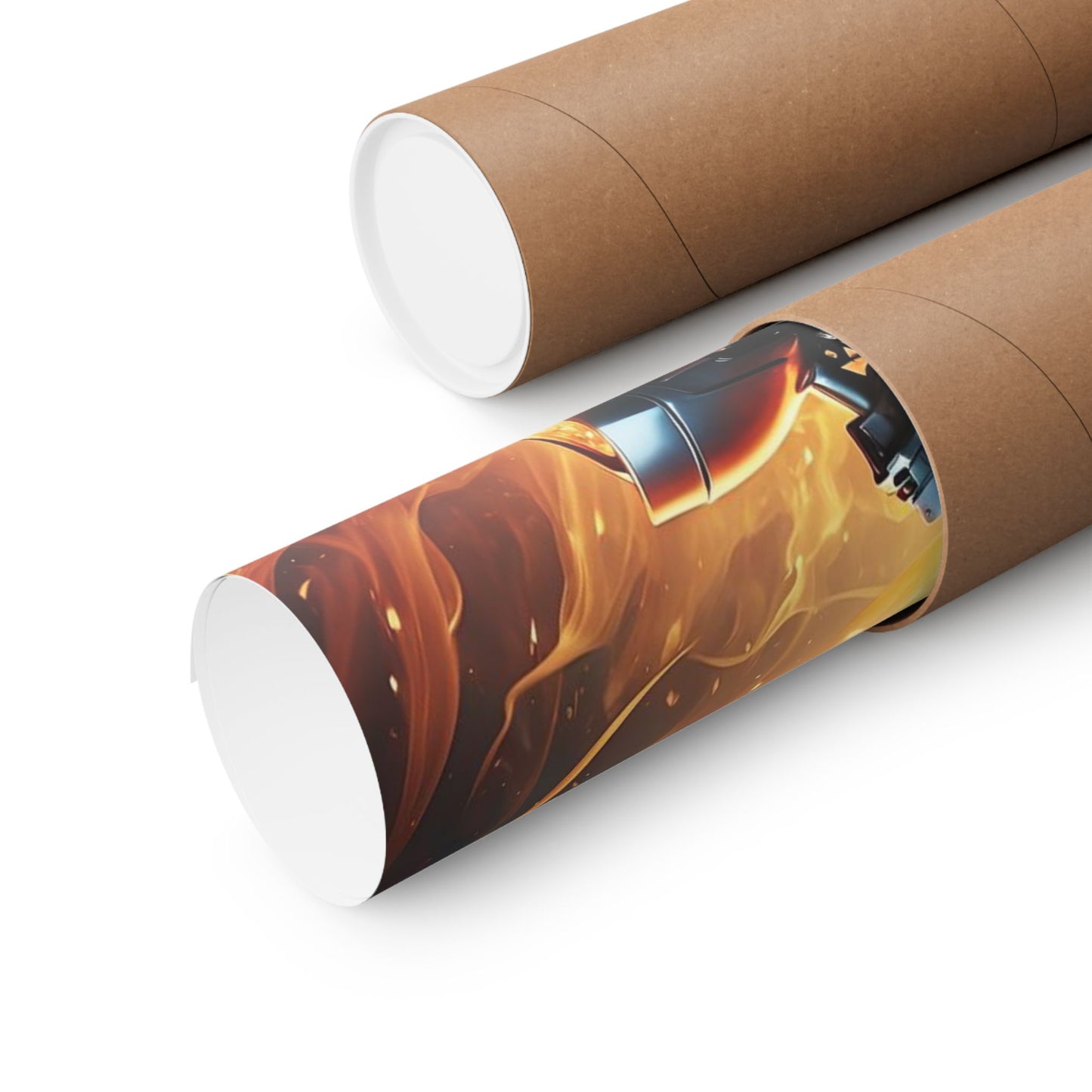 Flames of Destiny Matte Horizontal Posters