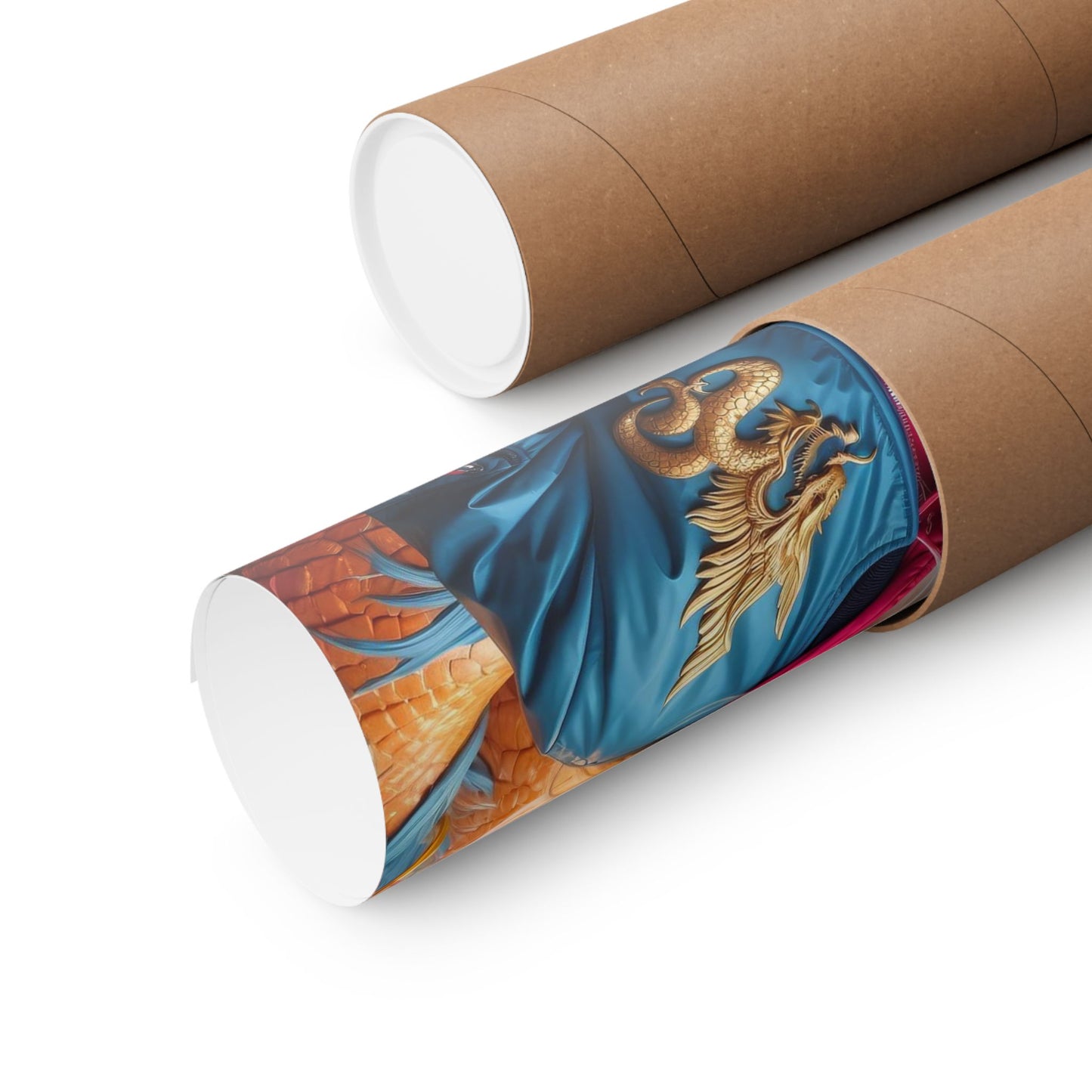 Dragon's Veil Matte Vertical Posters