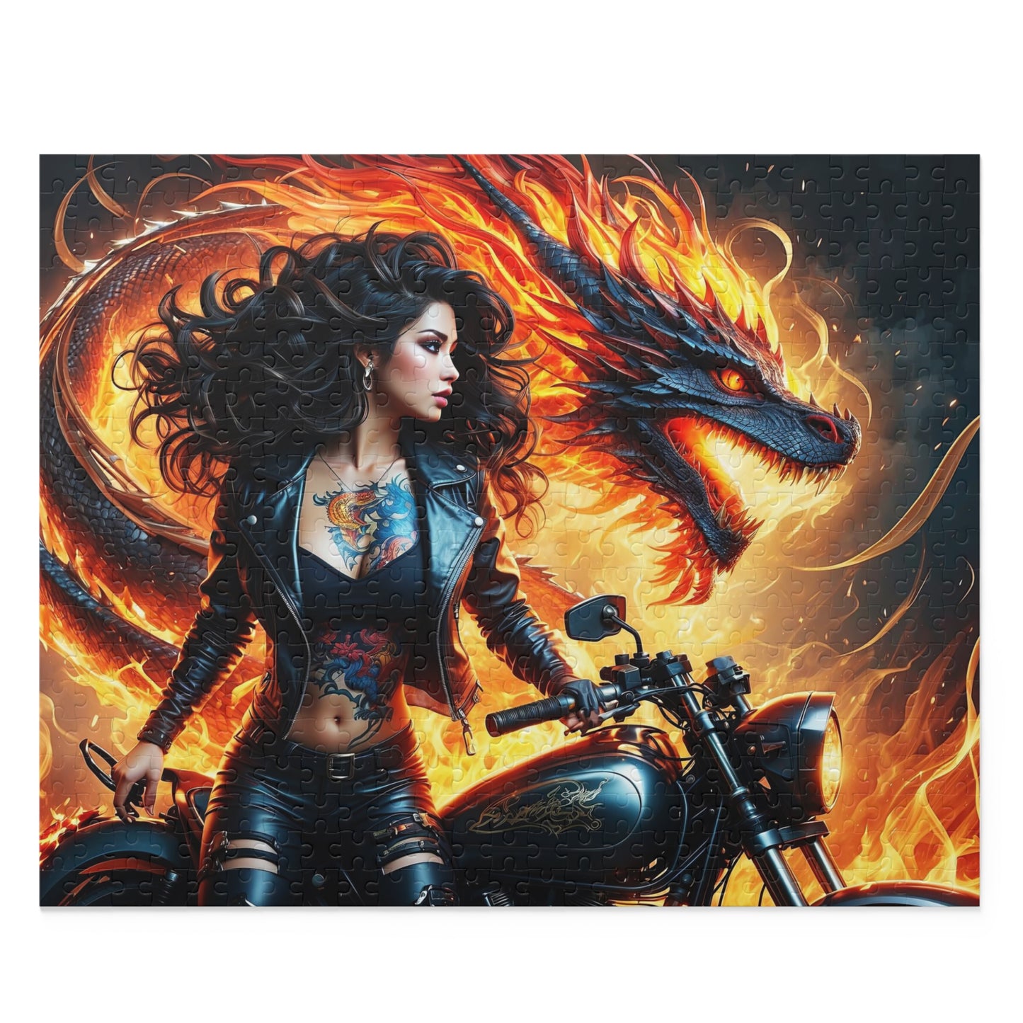 Flames of Destiny Puzzle (120, 252, 500-Piece)