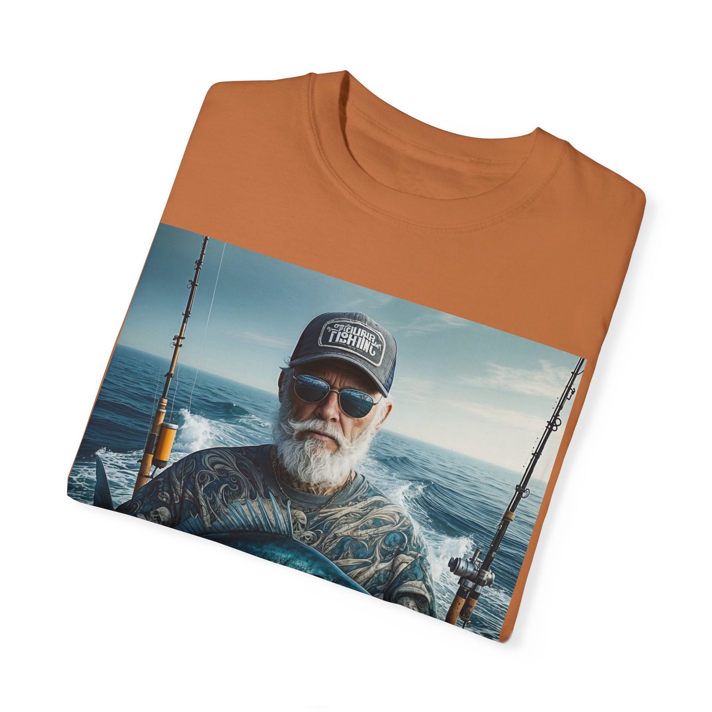 Unisex Garment-Dyed T-shirt: Embrace the Spirit of the Sea