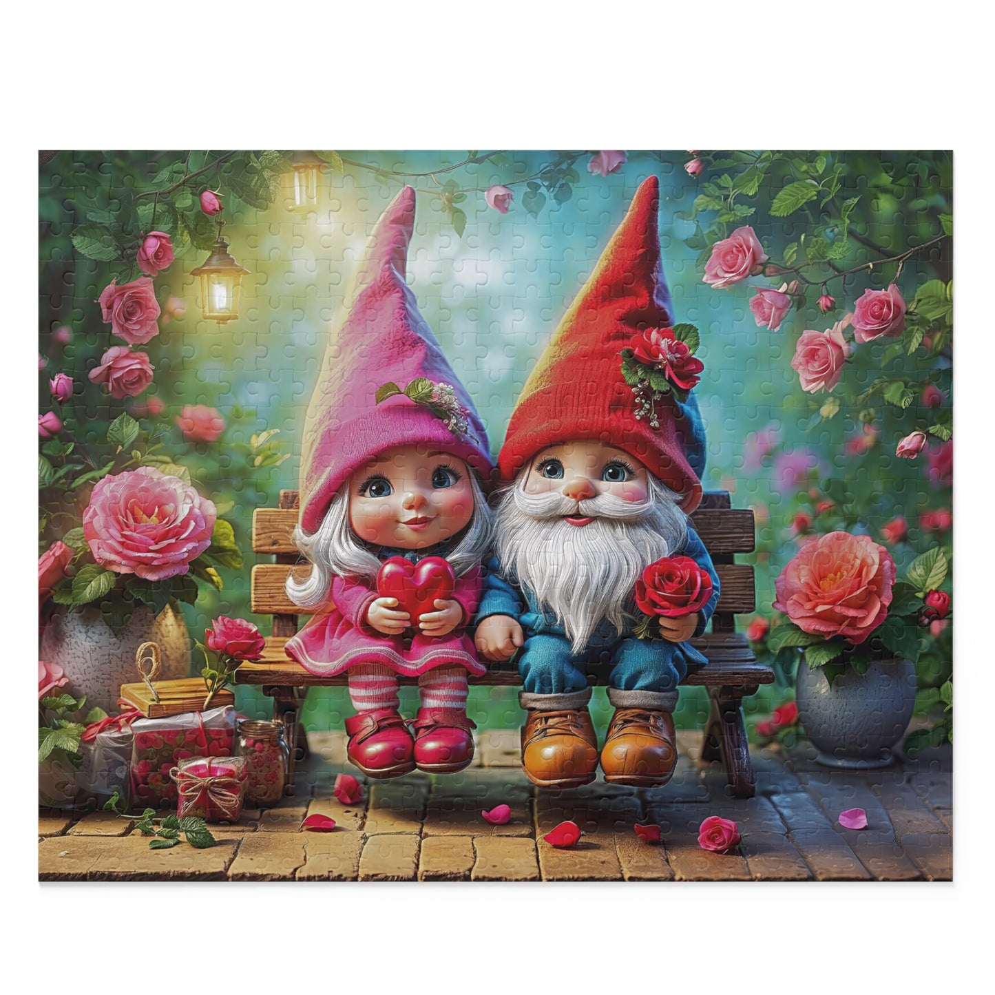 Piece Together the Whimsy Garden of Enchantment Puzzle (120, 252, 500-Piece)