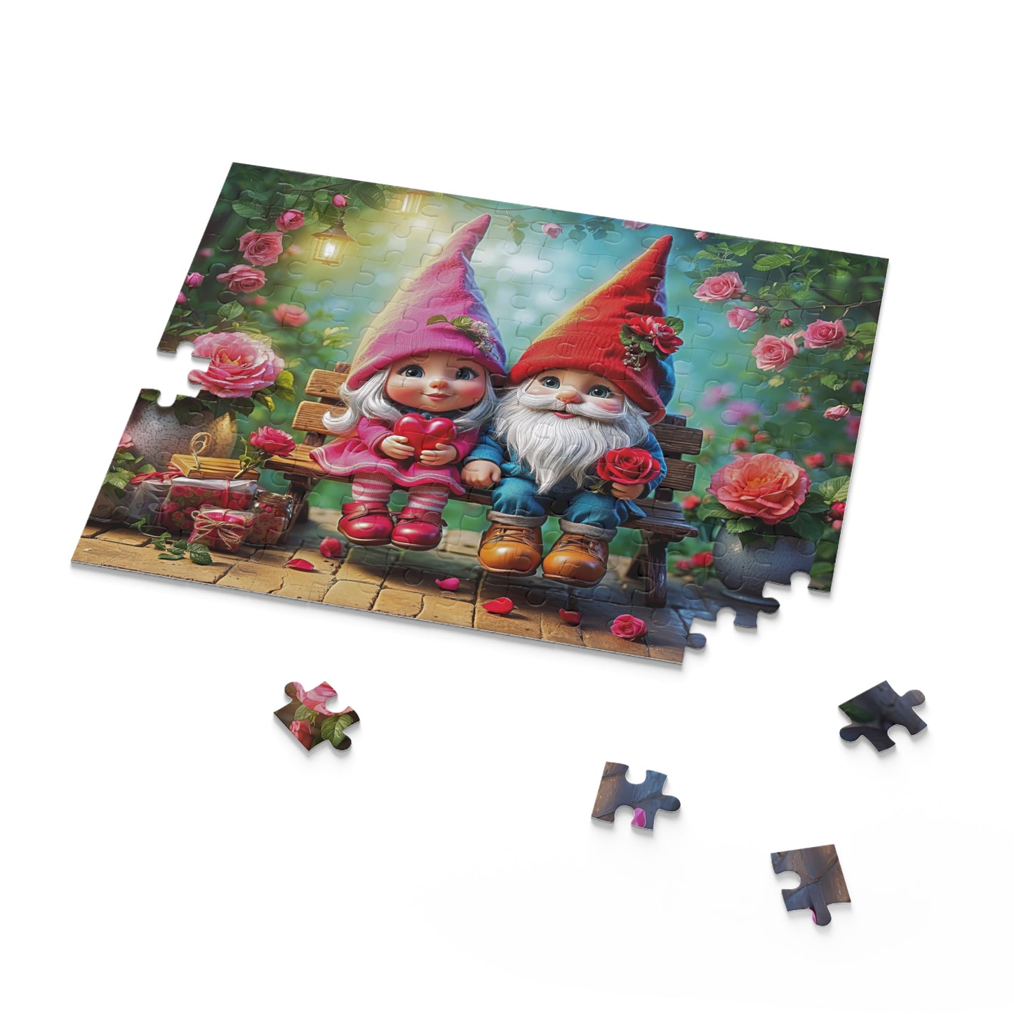 Piece Together the Whimsy Garden of Enchantment Puzzle (120, 252, 500-Piece)