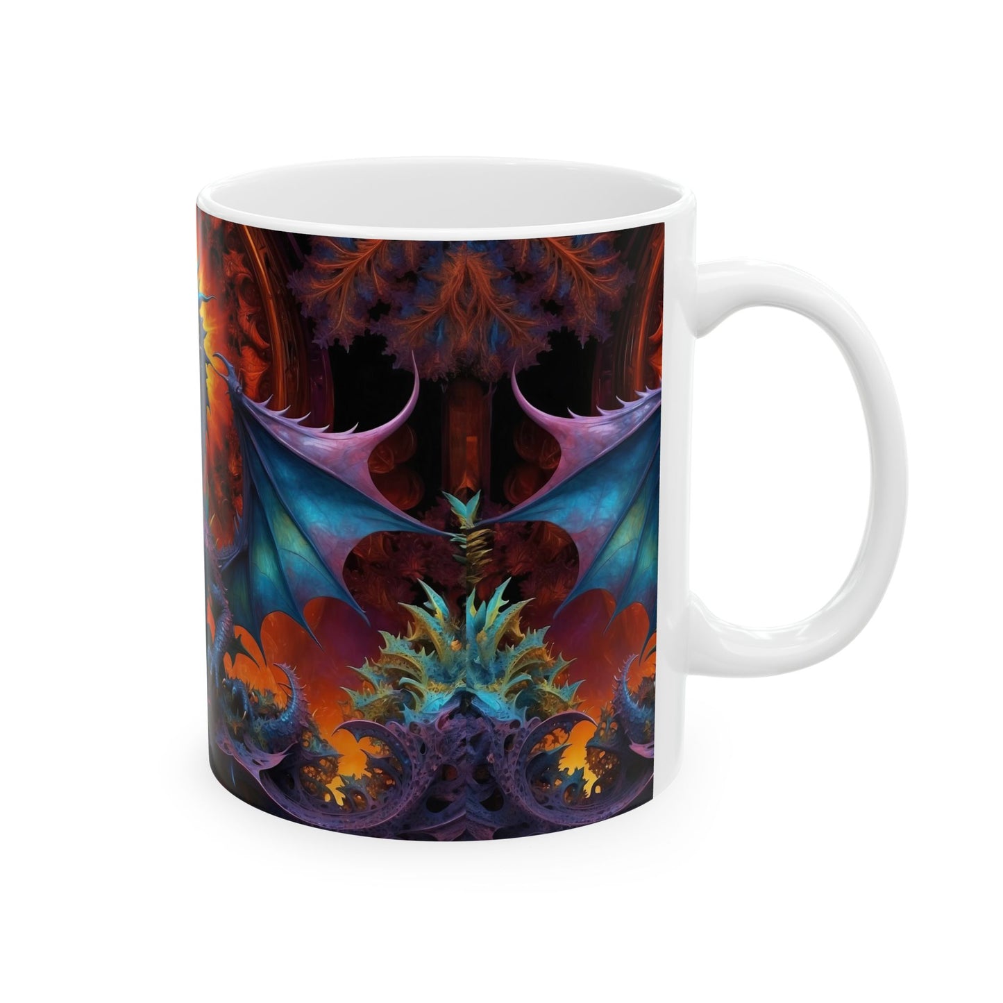 Chronicles of Prismara: Wings of Radiance Ceramic Mug 11oz