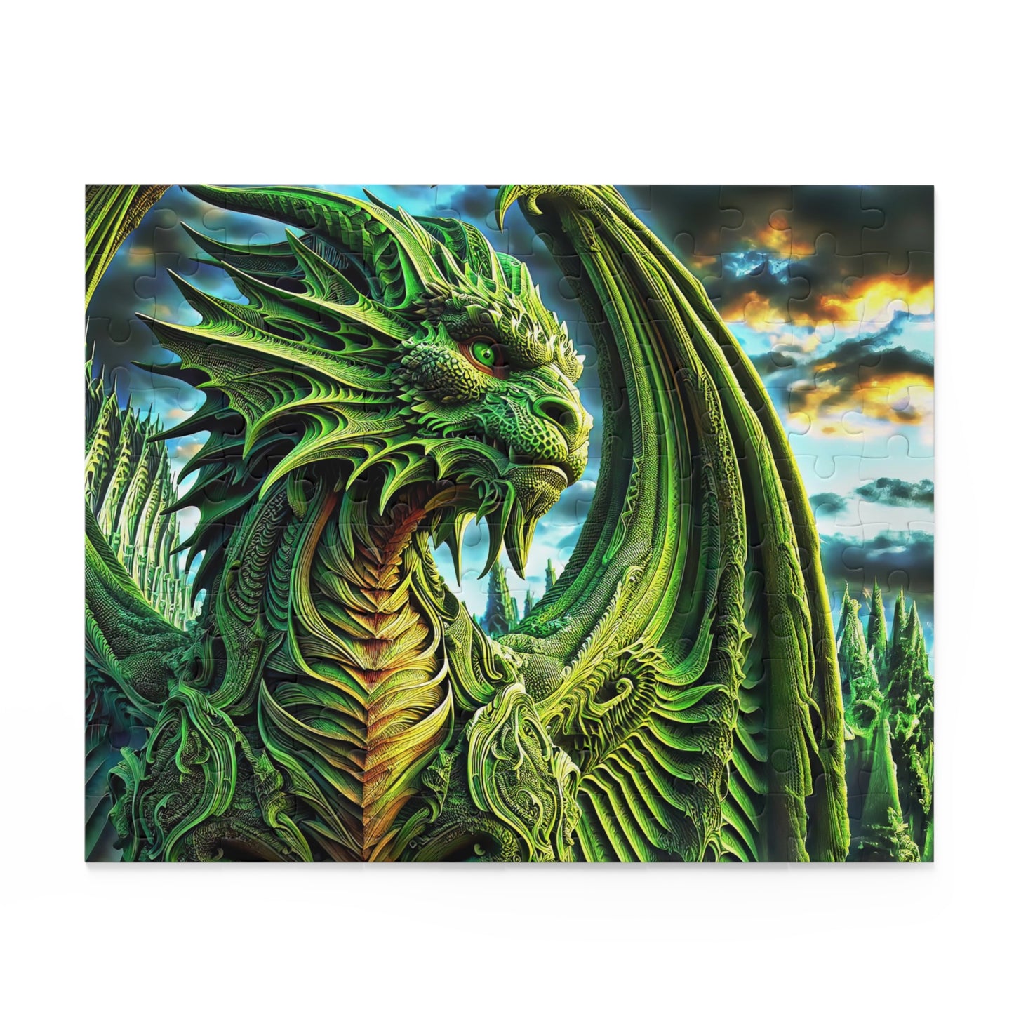 The Living Gargoyle of Enchanted Realms Puzzle (120, 252, 500-Piece)