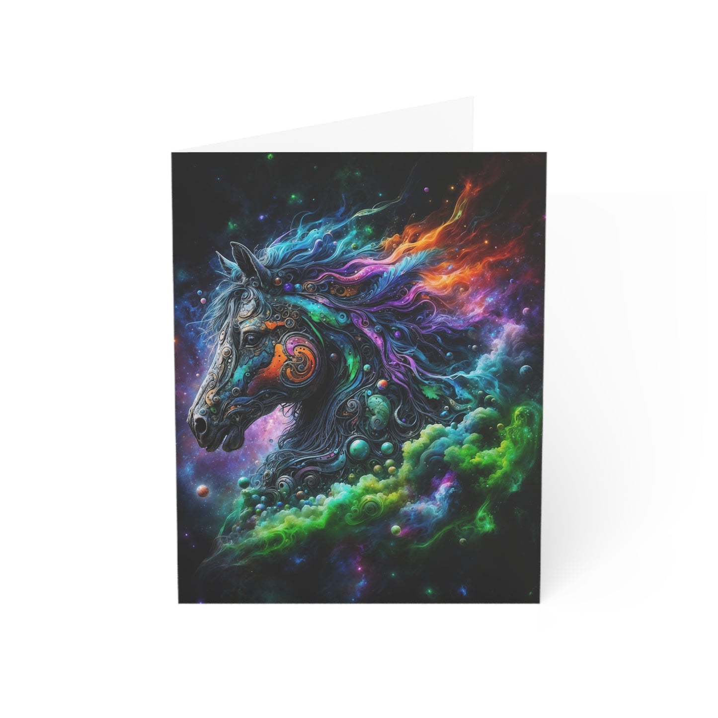 Celestial Stallion Greeting Cards (1, 10, 30, and 50pcs)