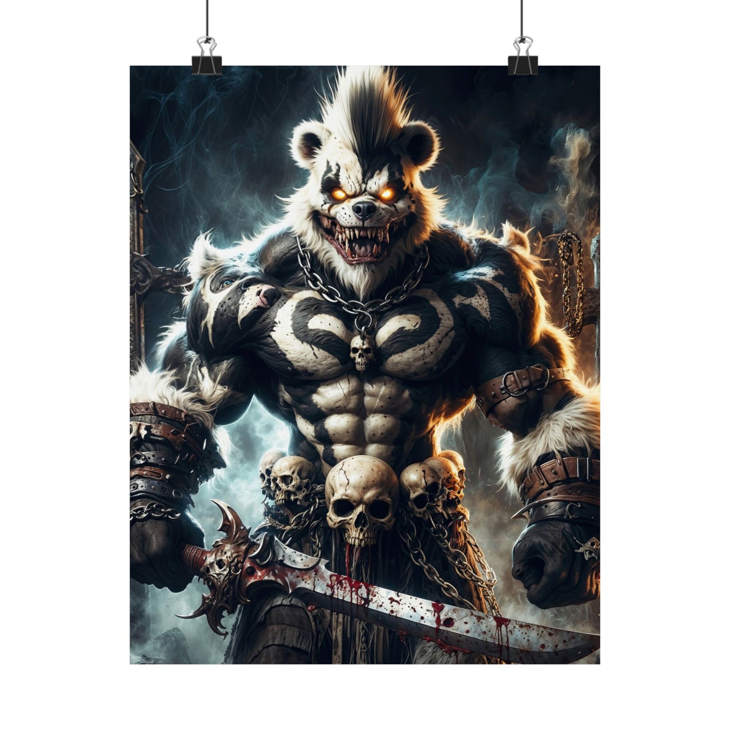 The Wrath of Kurofang  Matte Vertical Posters